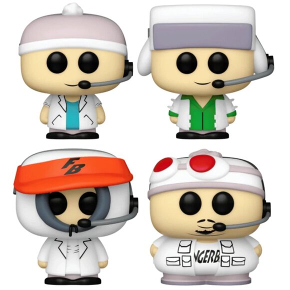 New FUNKO POP ! South Park Boyband COMPLETE SET OF (4) - Kyle Cartman Kenny Stan - Picture 2 of 2